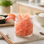 Gari Ingwer selber machen japanischer eingelegter Ingwer in Glas für Sushi