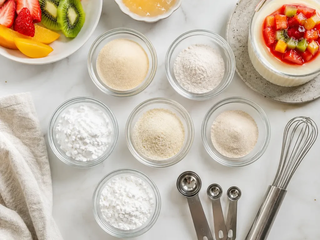 Alternativen zu Gelatine mit Agar-Agar Pektin und Stärke