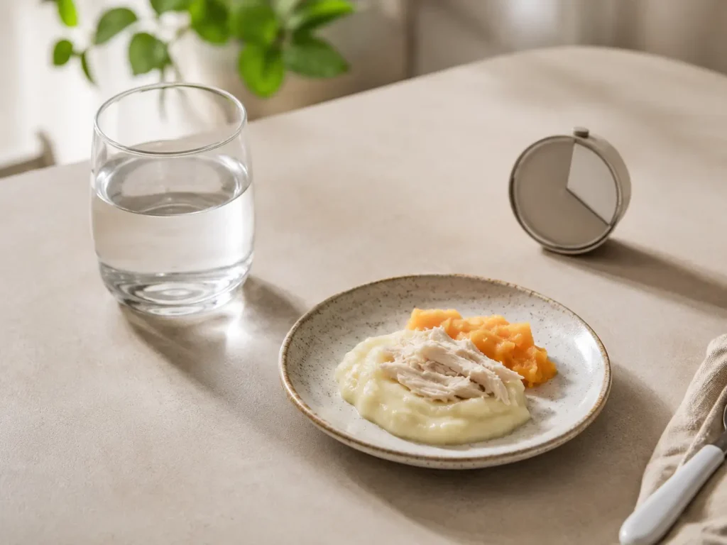 Essen und Trinken nach bariatrischer OP zeitlich trennen