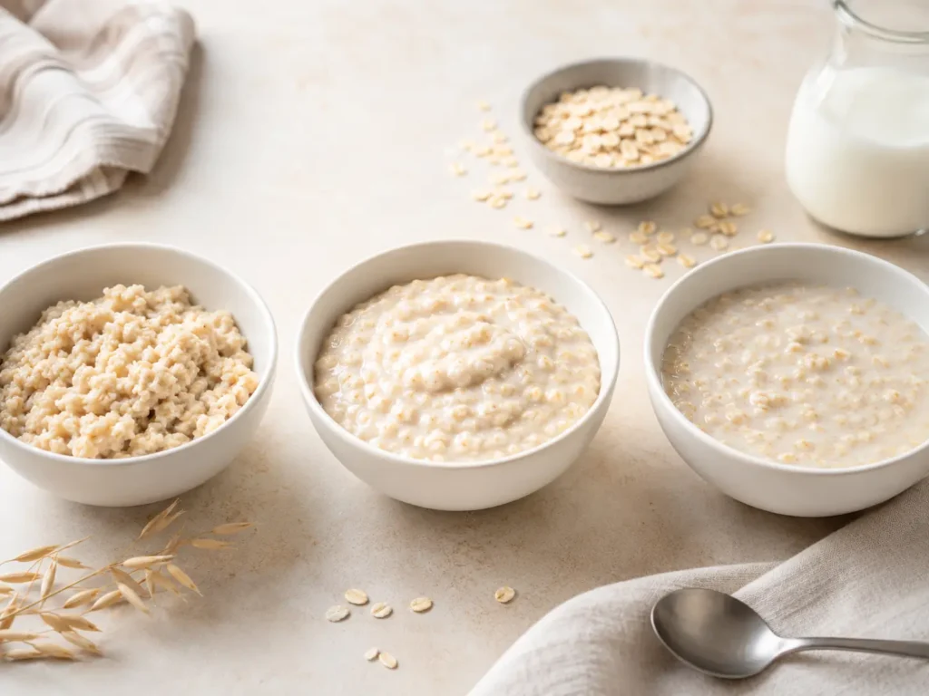 Richtige Konsistenz für Protein Porridge bariatrisch cremig und weich