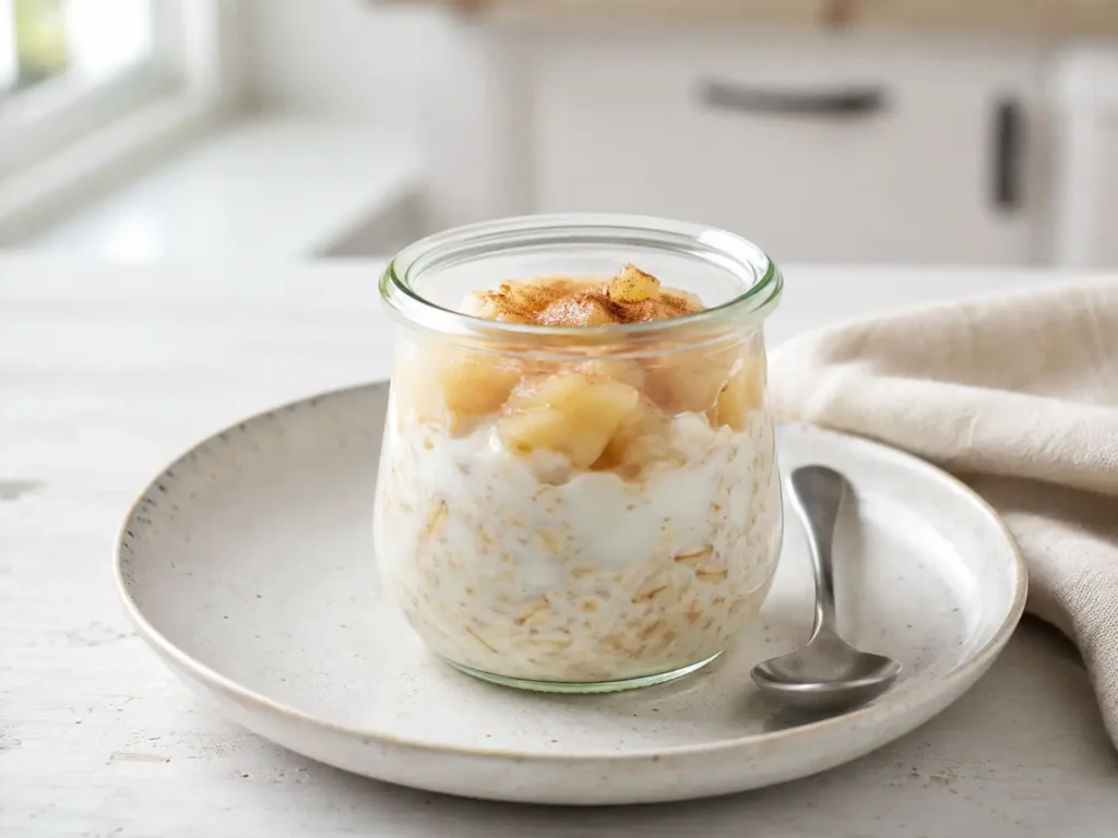 Cremiger Skyr Hafer Frühstücksbecher als bariatrische Frühstücksidee