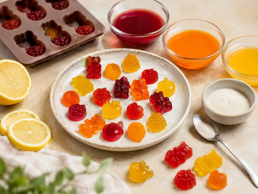 Vegane Gummibärchen ohne Gelatine mit Pektin oder Agar-Agar selber machen