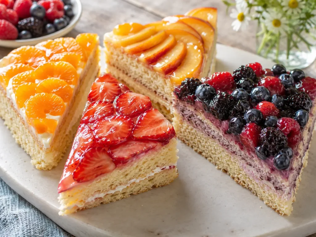 Obstkuchen Guss ohne Gelatine für Erdbeerkuchen Mandarinenkuchen Pfirsichkuchen und Beerenkuchen