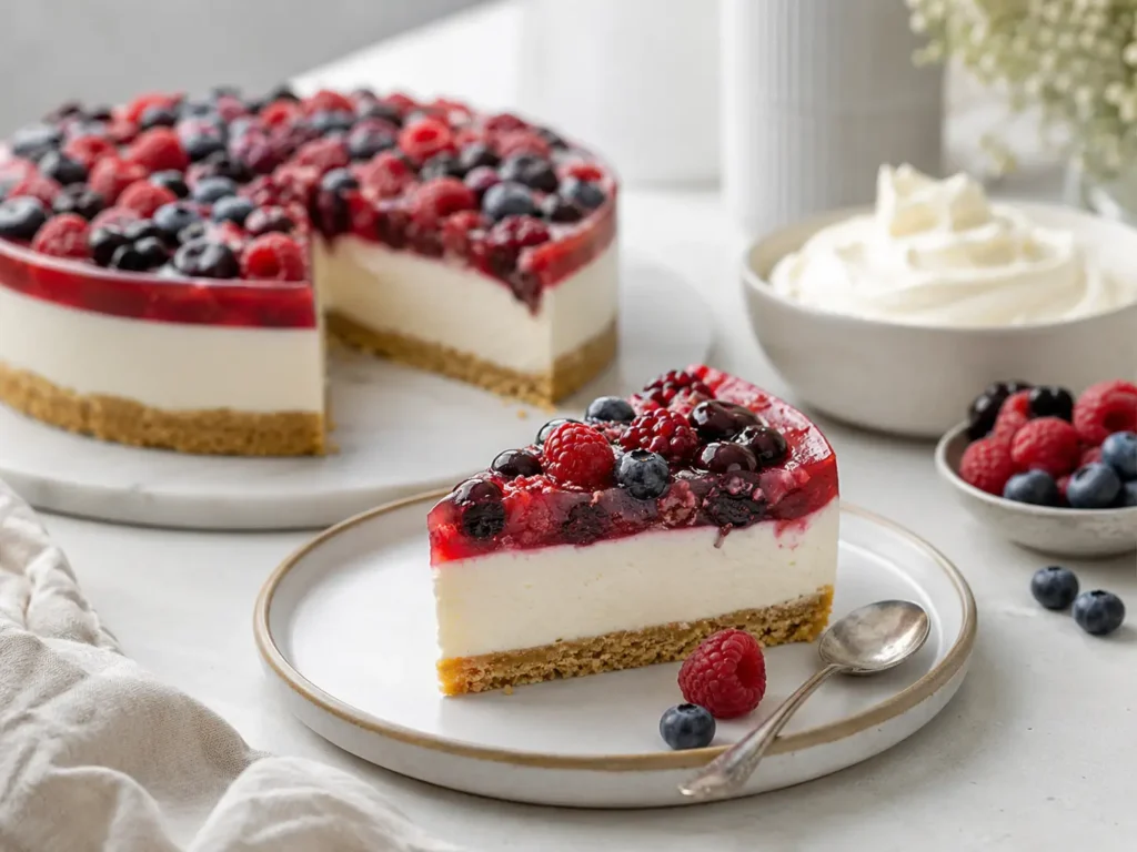 Schnittfeste vegane Tortencreme ohne Gelatine mit pflanzlichem Geliermittel